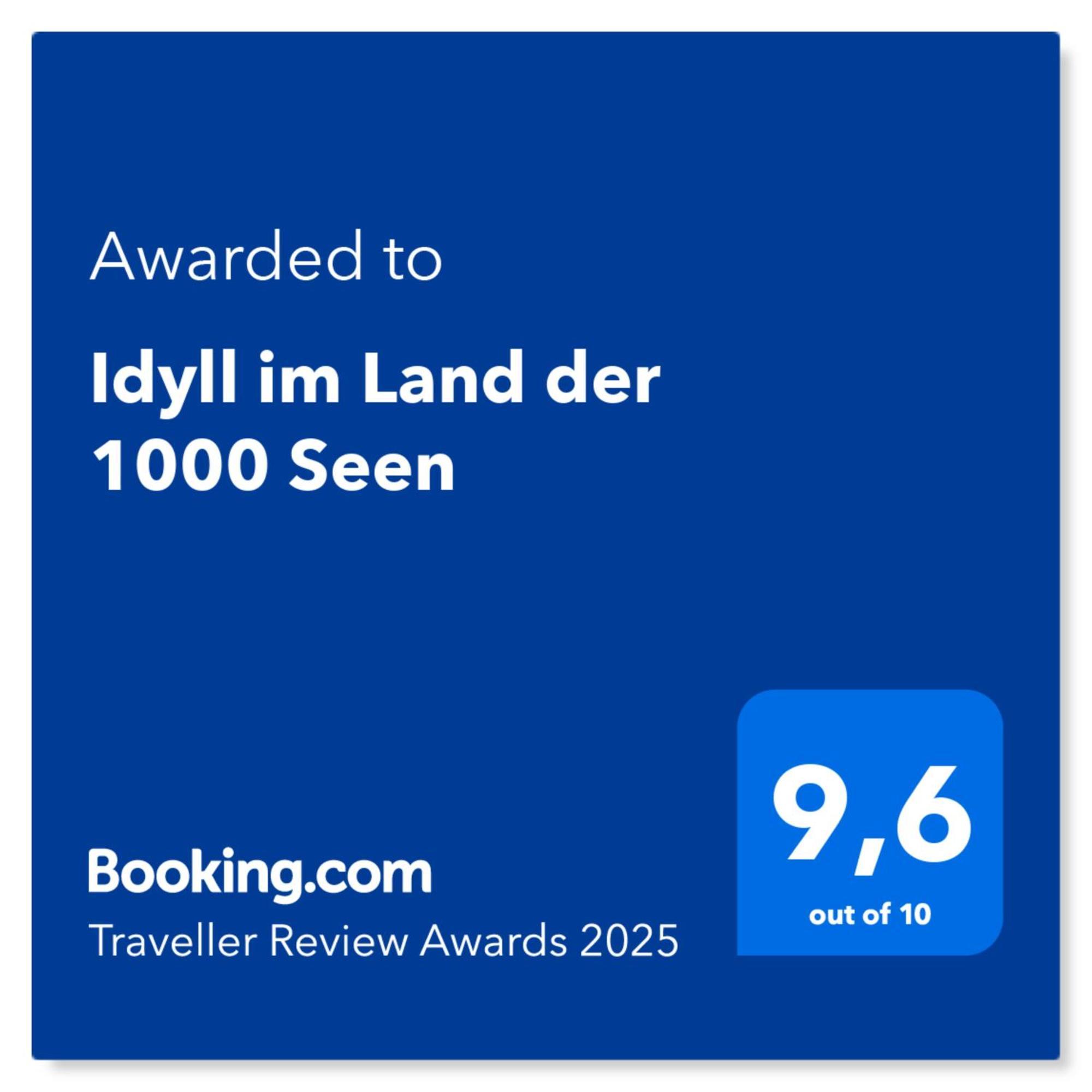 Idyll Im Land Der 1000 Seen Liessow  المظهر الخارجي الصورة